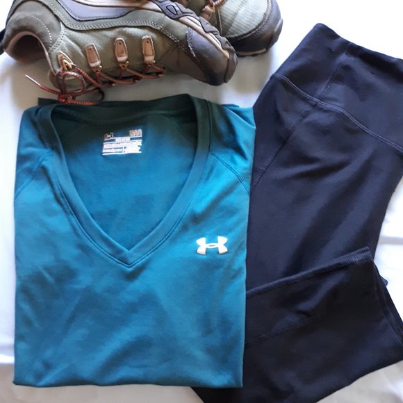 Under Armour Heat Gear Womens Shirt Large - Picture 1 of 12